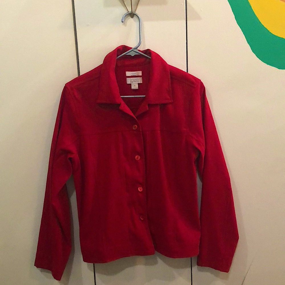 Vintage Red Shirt/Jacket